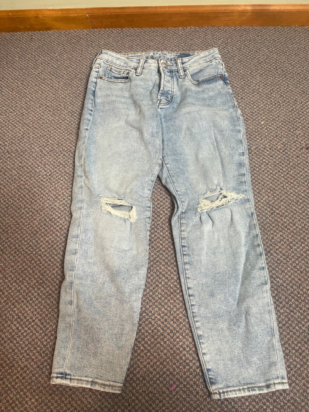 Old Navy High Rise OG Straight Button Fly 2 Petite